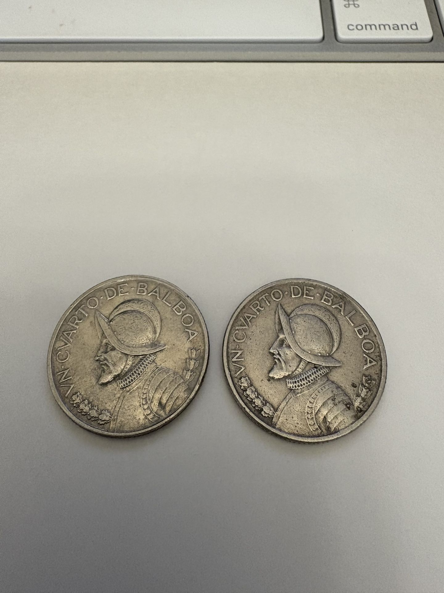 2 Panama Balboa 1986 Coins