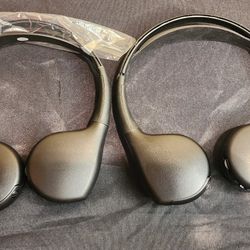 GM Accessories Dual-Channel Wireless Infrared (IR) Headphones. 