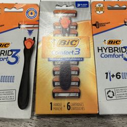 Brand New Men’s Razor (3) For ($10)(Cash Only)(price Is Firm)