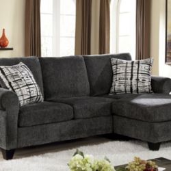 Brand New Dark Grey Super Plush Sectional Sofa