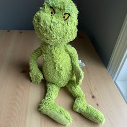 Dr Seuss The Grinch Who Stole Christmas Plush Floppy Stuffed Doll Toy