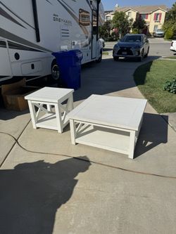 Coffee Table and Side Table
