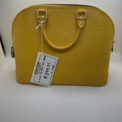 LOUIS VUITTON EPI ALMA BAG 
