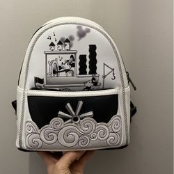 Loungefly Steamboat Willy Mickeymouse Mini Backpack. Brand New Never Used. 