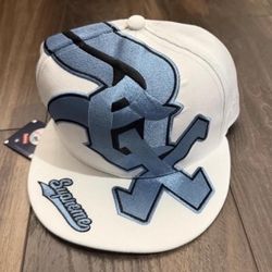 Supreme MLB Blue Sox Hat - Adjustable