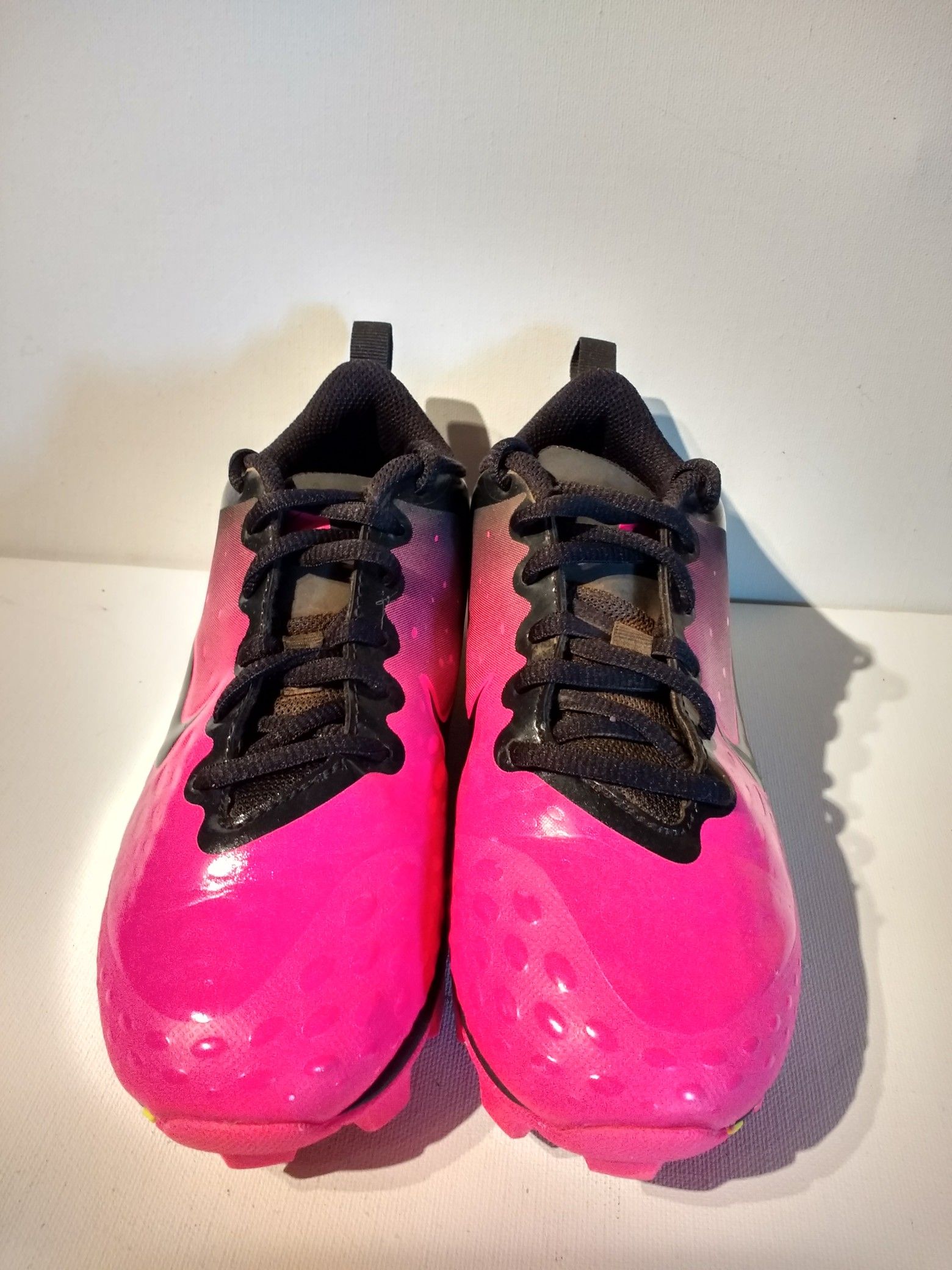 Nike Fastflex Youth Pink Black Softball Baseball Cleats