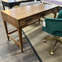 Acorn Large Desk w/Three Drawer