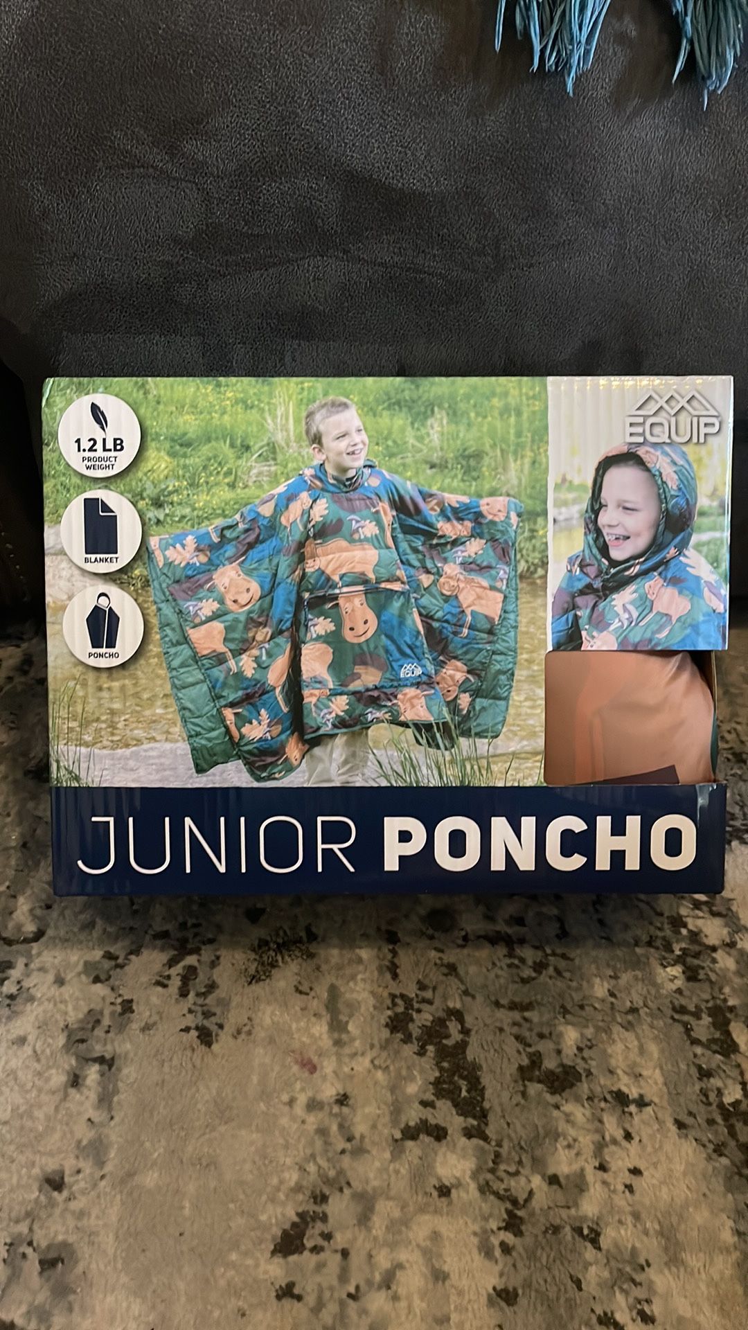 Kids Junior Teen Poncho / Blanket