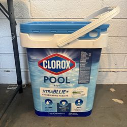 Clorox tablets 35 lbs - brand new sealed