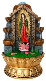 Fuente de Agua Virgen de Guadalupe en Altar de Piedra – Mayoreo $19