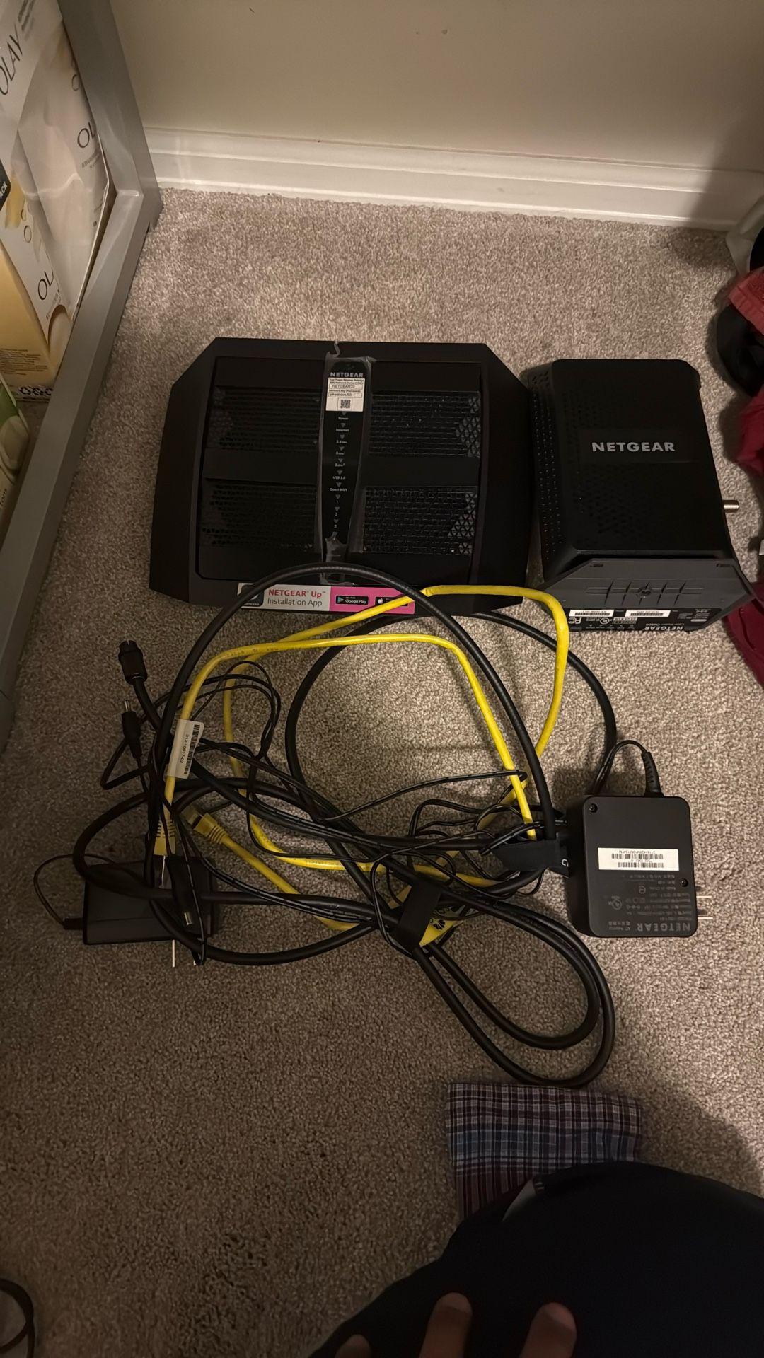 Netgear Modem And Router Used For 6 Month Only