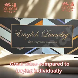 English Laundry Cologne Gift Set EDP Spray 4x20ml Armour Oxford Bleu Crown Scent