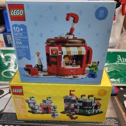 Lego Hot Chocolate Stand & Knights Castle 