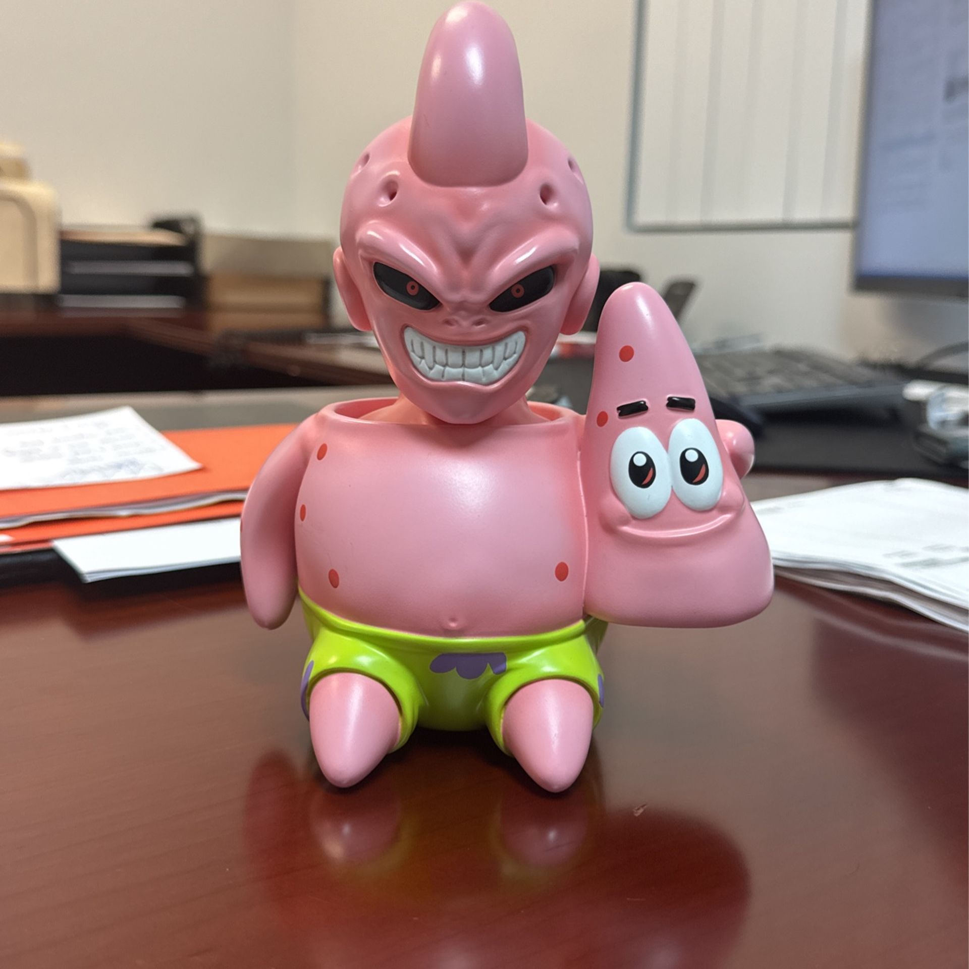 Patrick Star / Majin Buu Statue - 8” Tall