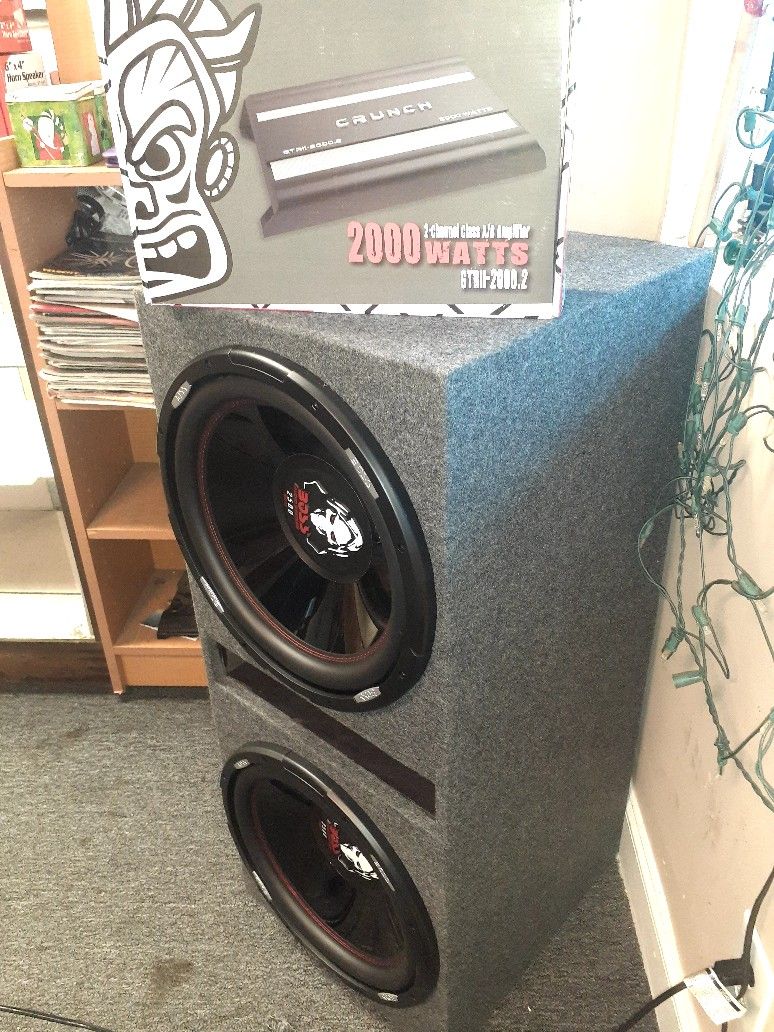 Hard Hitting 15s And Amp