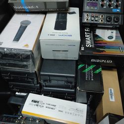 Massive Audio Collection Microphone Interfaces & More