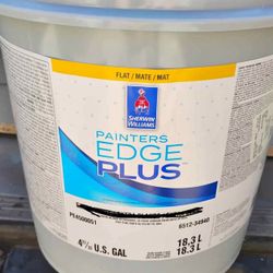 Interior Paint. Color Crushed Ice. Flat. New 5 Gallons 