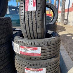 215/45zr17 landspider set of new tires set de llantas nuevas
