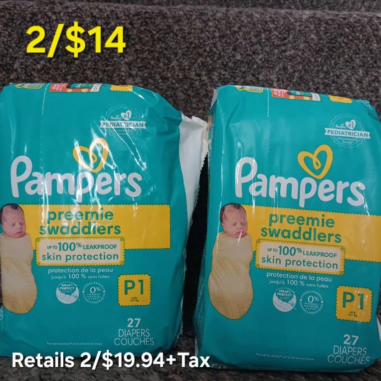 🔥Pampers Preemie Bundle
