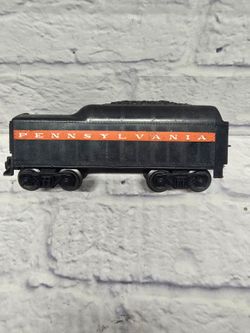 Vintage Lionel O Gauge Pennsylvania Coal Tender Black Plastic Rolling Stock USA