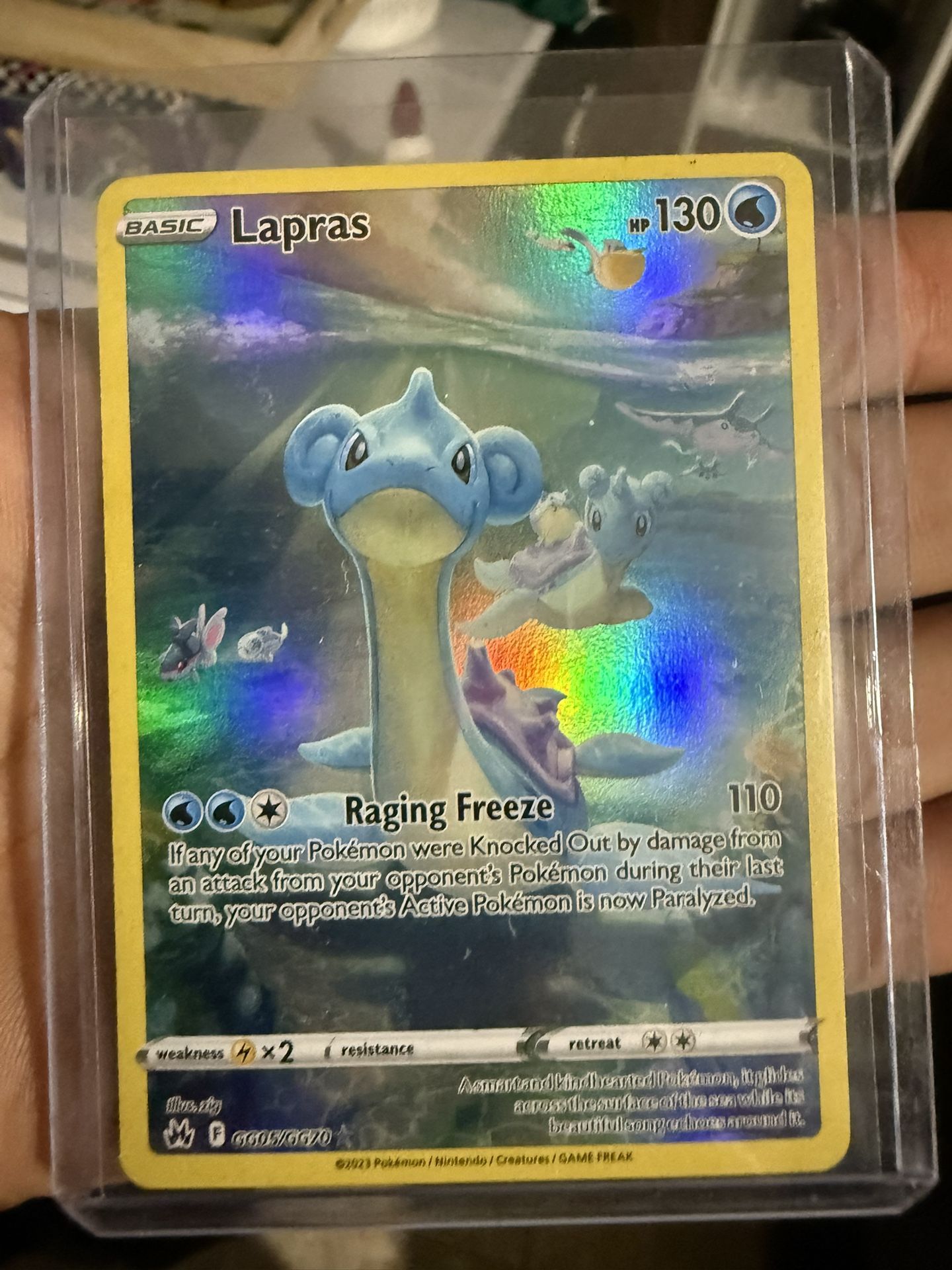 Lapras Pokémon Card