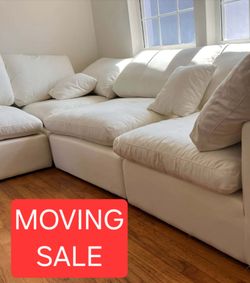 White Cloud Couch Modular Sectional Sofa