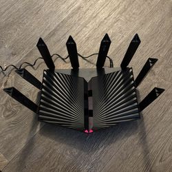 tp-link AXE7800 Tri-Band 8-stream Wi-fi 6E High speed Gaming Router (Box and Paperwork Included)