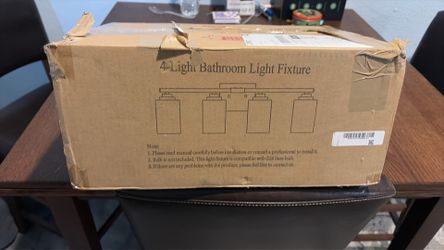 bathroom light fixture