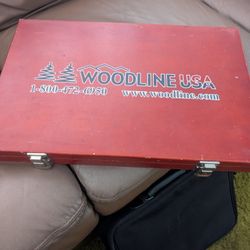 Woodline USA Router Bit Set In Case