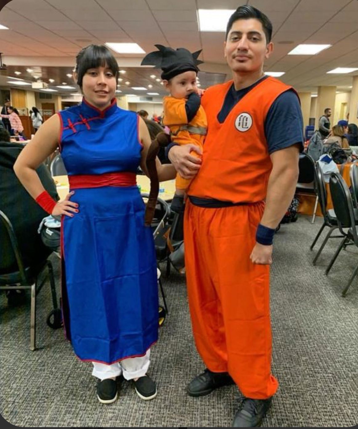 Goku And Milk Vest For Halloween 