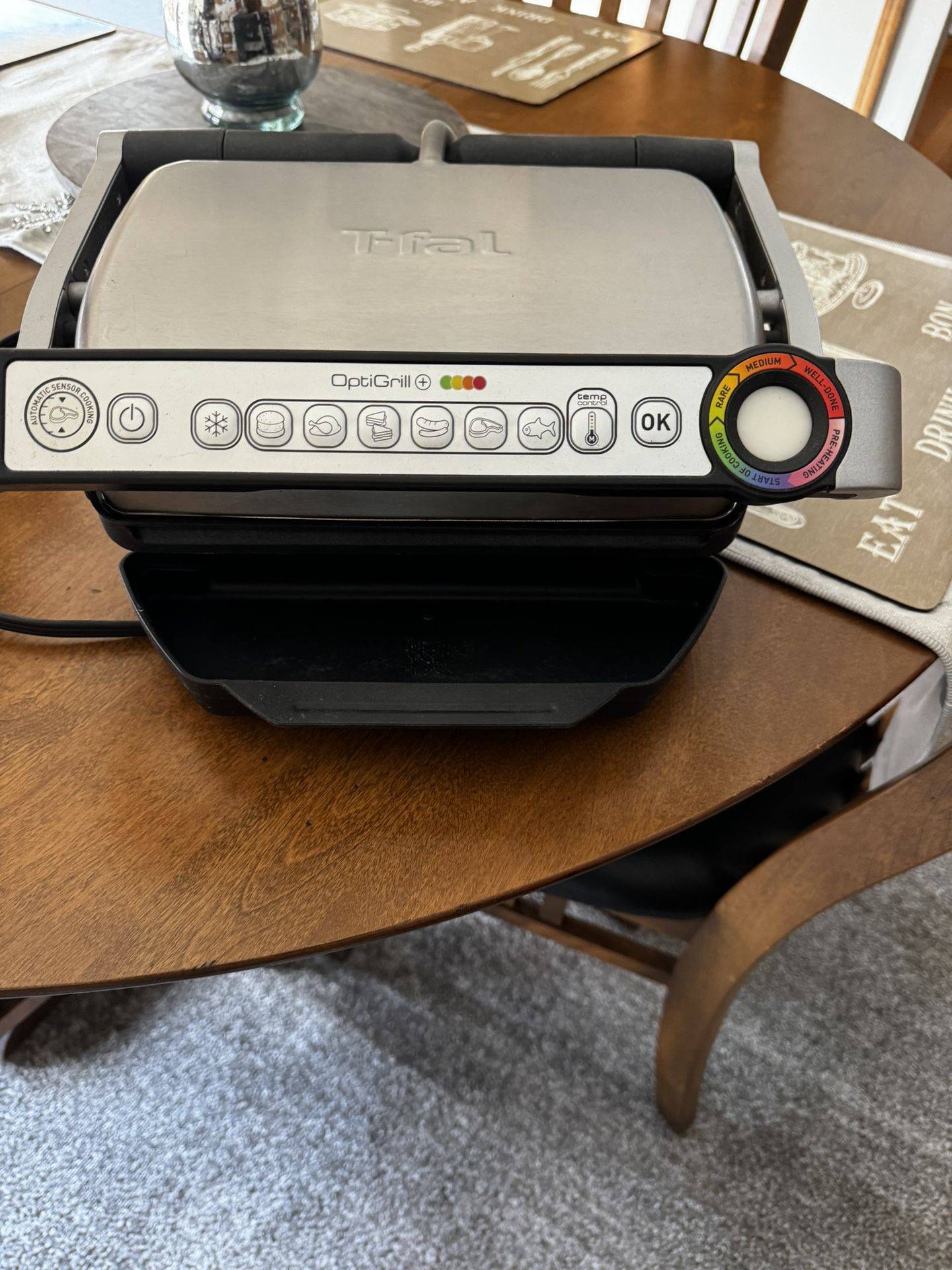 T-FAL OptiGrill—indoor Electric Grill@@$50