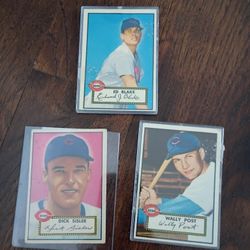 Vintage Baseball Cards: 1952 TOPPS 