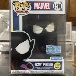 Funko Marvel Pop! Uncanny Spider-Man GITD 1510 Hot Topic Exc. LE 9500