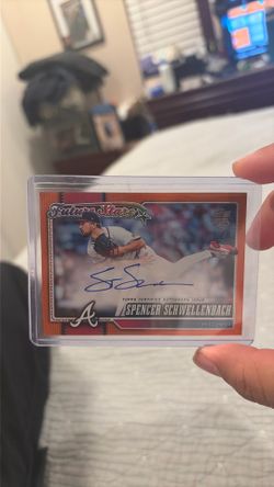2026 TOPPS SPENCER SCHWELLENBACH #306 #'d/25! AUTO TOPPS 75TH ANNIVERSARY LOGO