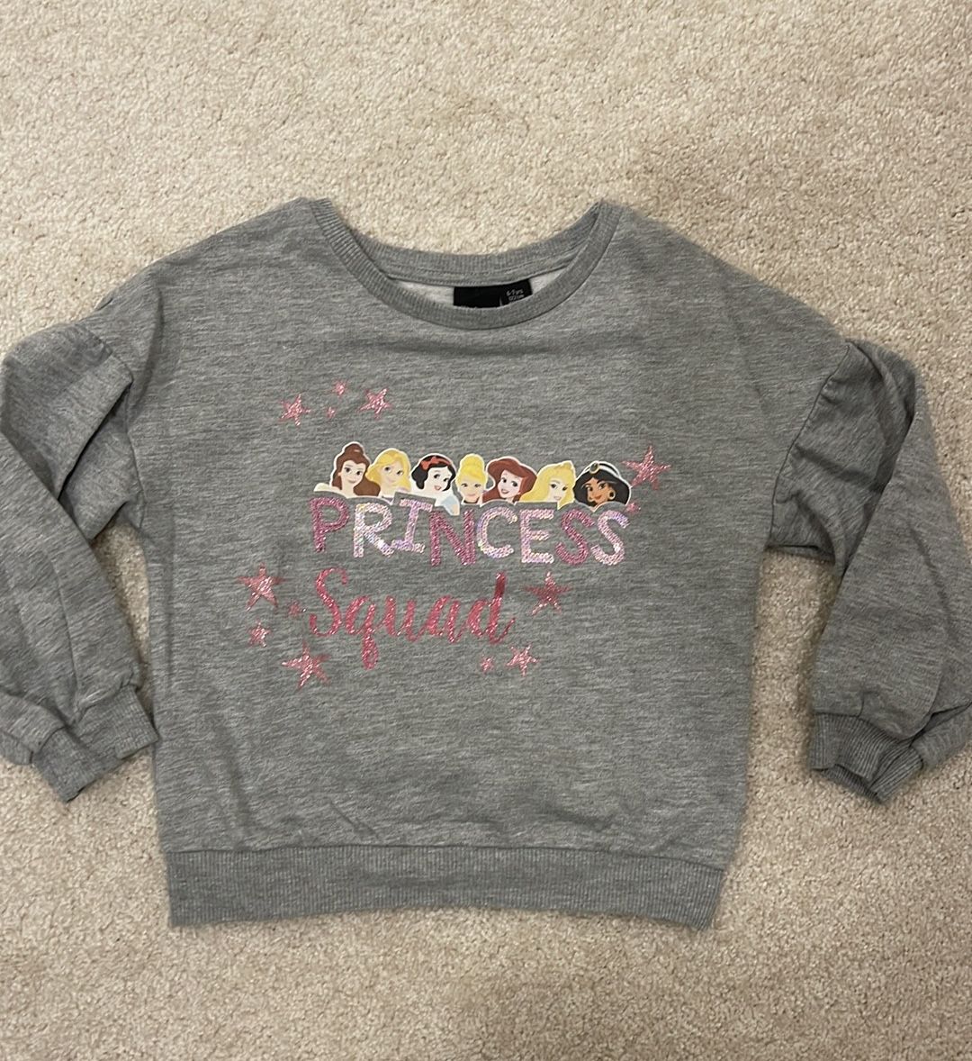 Disney Princess Sweatshirt (6/7 Yrs Old)