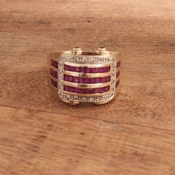 14kt Genuine Ruby Ring 11.7