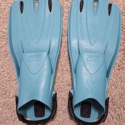 Fins scuba diving