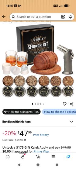 Whiskey Smoker Kit