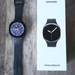 Samsung - Galaxy Watch8 Aluminum Smartwatch 44mm BT - Graphite - (2025)