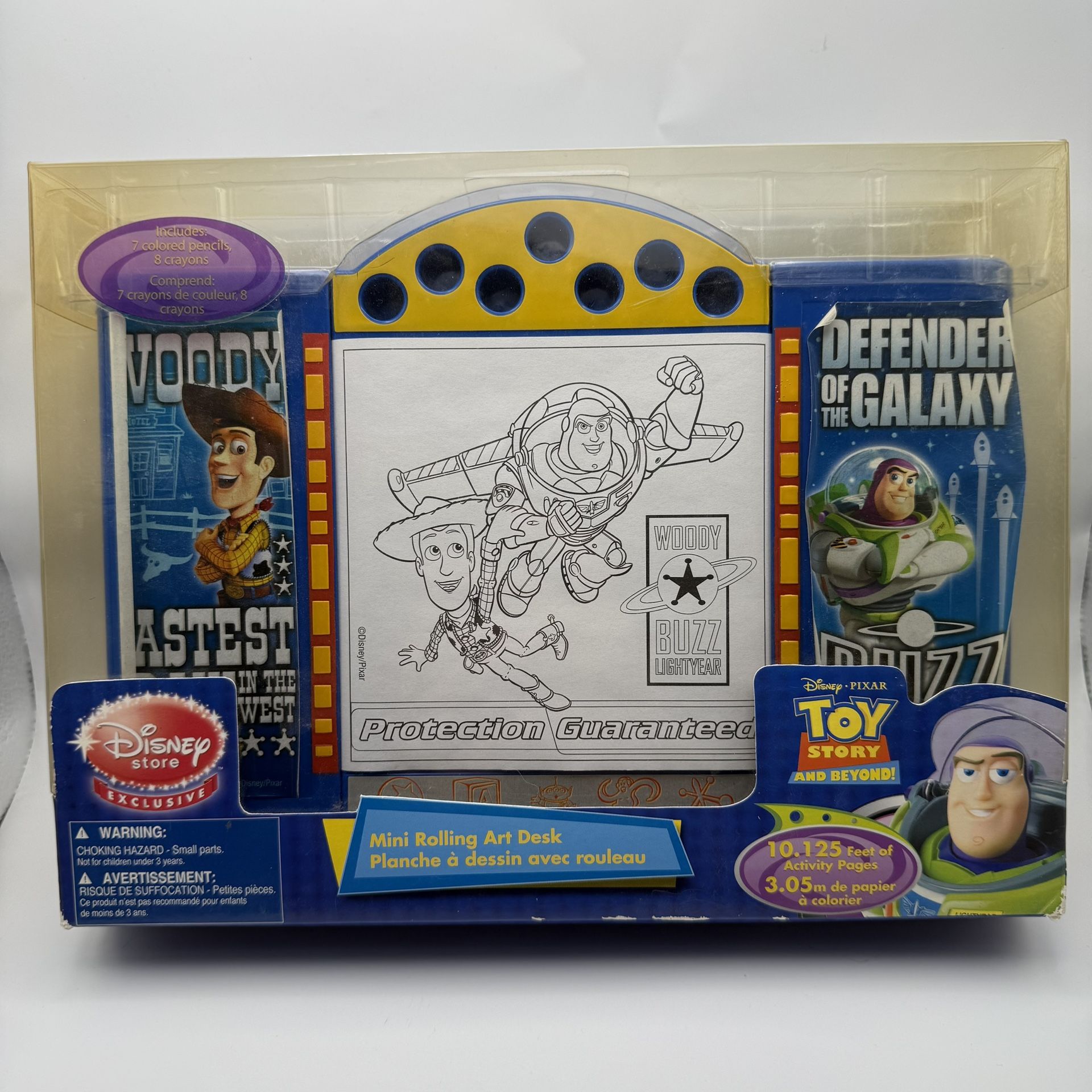 DISNEY TOY STORY Rolling Artdesk DISNEY STORE EXCLUSIVE | VERY RARE