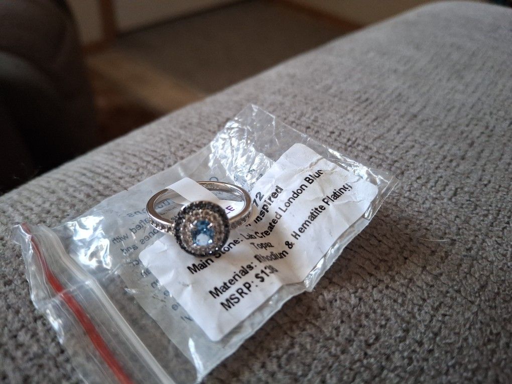 Lab Created London Blue Topaz