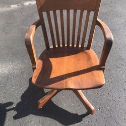 Oak Office chair