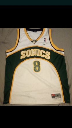 Seattle SuperSonics jersey- #8 Luke Ridenour