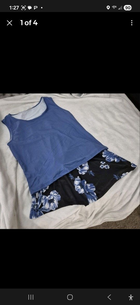 Womens Top And Shorts Set