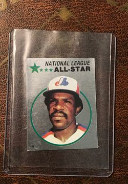1982 Topps Stickers ⚾️Montreal Expos ⚾️Baseball Card #125 Andre Dawson FOIL