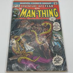 Marvel Comics, The Adventure Into Fear, With The Man-Thing, February 1973,  #12