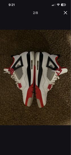 Jordan 4 retro fire red size-10.5