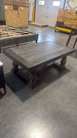 Burntwood Coffee Table!!