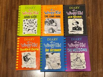 Diary of a Wimpy Kid Books 8-13 Hardcover Set