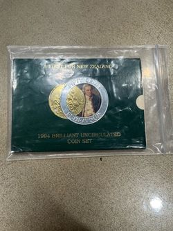 1994 New Zealand Brilliant Uncirculated Coin Set